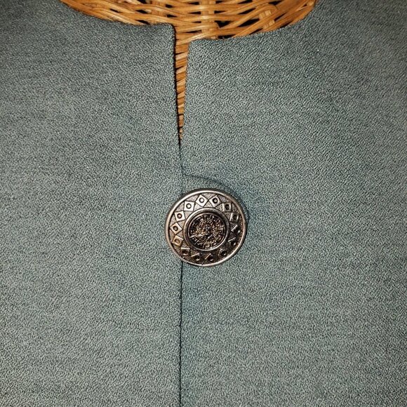 J.G. Hook Sage Green Jacket & Skirt Set - 8 - Picture 4 of 8